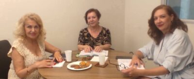 Τη Δευτέρα, 8 Ιουνίου, πραγματοποιήθηκε συνάντηση της Προέδρου της ΠΦΠΟ Χριστίνας Νομικού με την Αντιπεριφερειάρχη Εθελοντισμού της Περιφέρειας Αττικής, Ευγενία Μπαρμπαγιάννη
