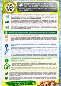 Read more about the article Η ΠΦΠΟ ζητά ουσιαστική αναθεώρηση του ν. 4830/2021 – Οι αναγκαίες αλλαγές για την πραγματική προστασία των ζώων